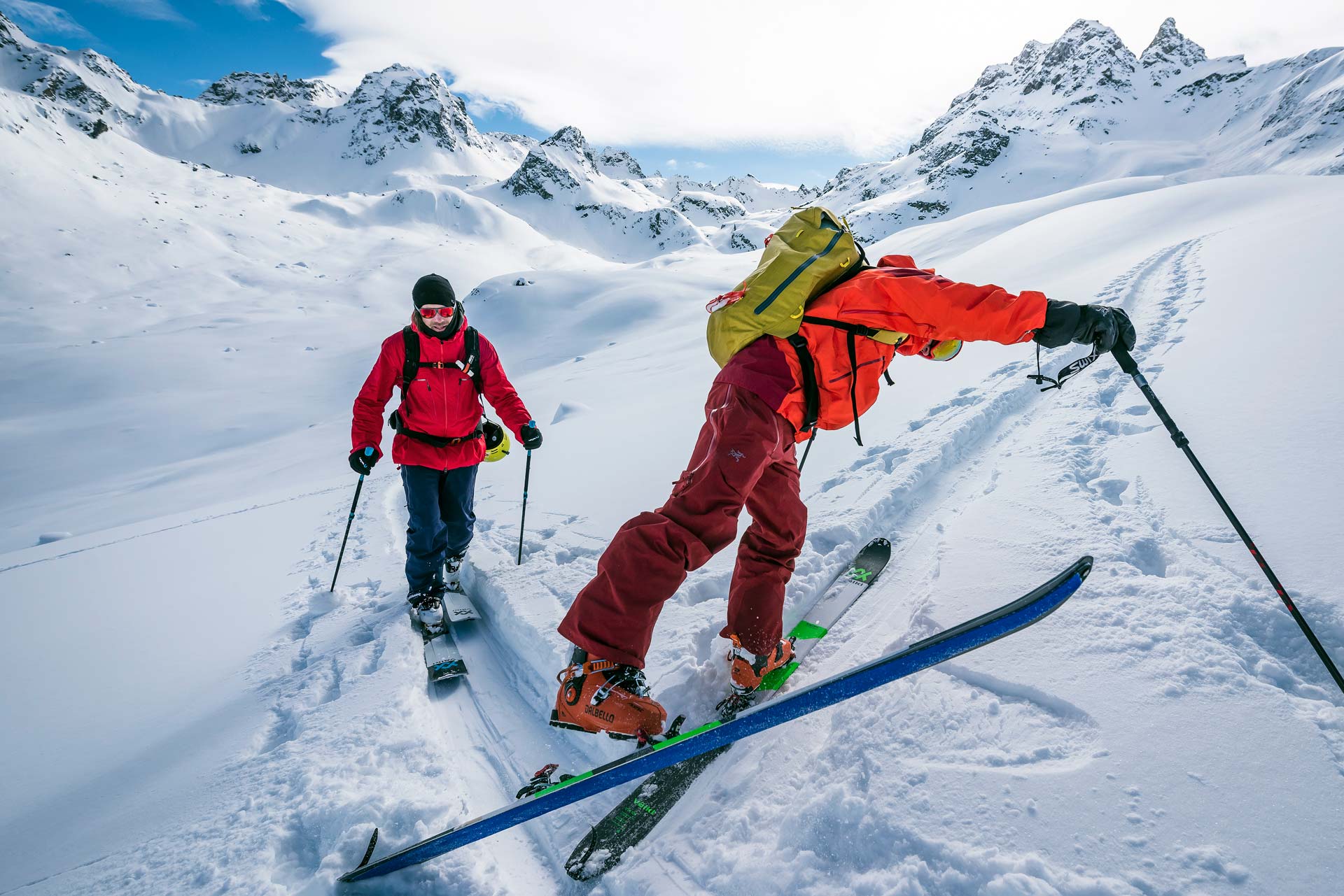 blouse koper herder Ski tour - how to master kick turns — thisisskitouring.com